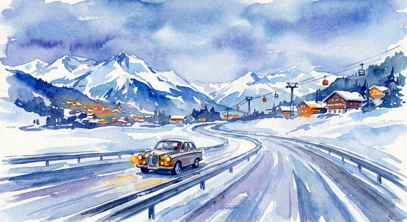 Driving to Ski Resorts from Germany — Complete Guide